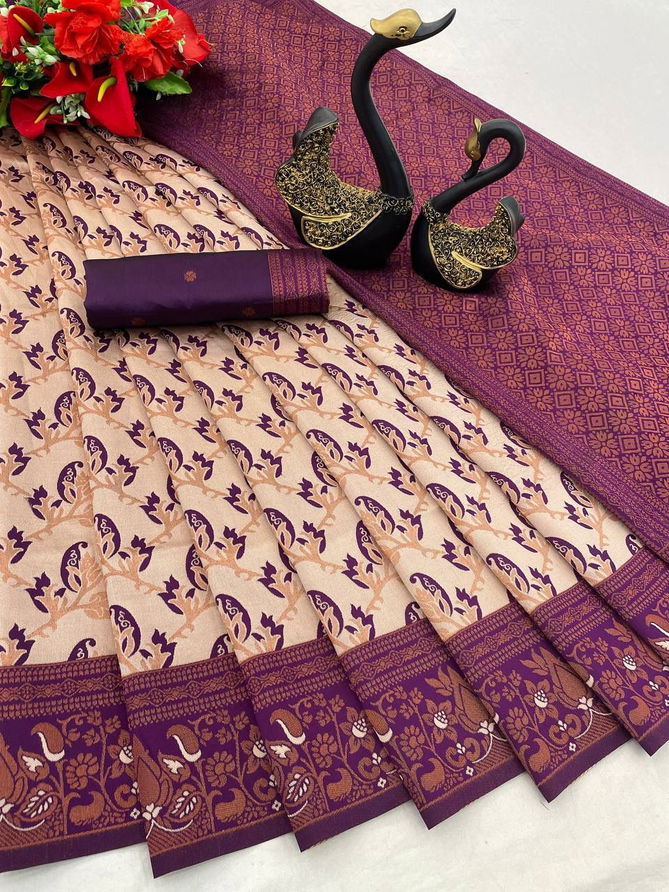 SF 645 Copper Zari Tissue Kanchi Designer Sarees Wholesale Clothing Suppliers In India
